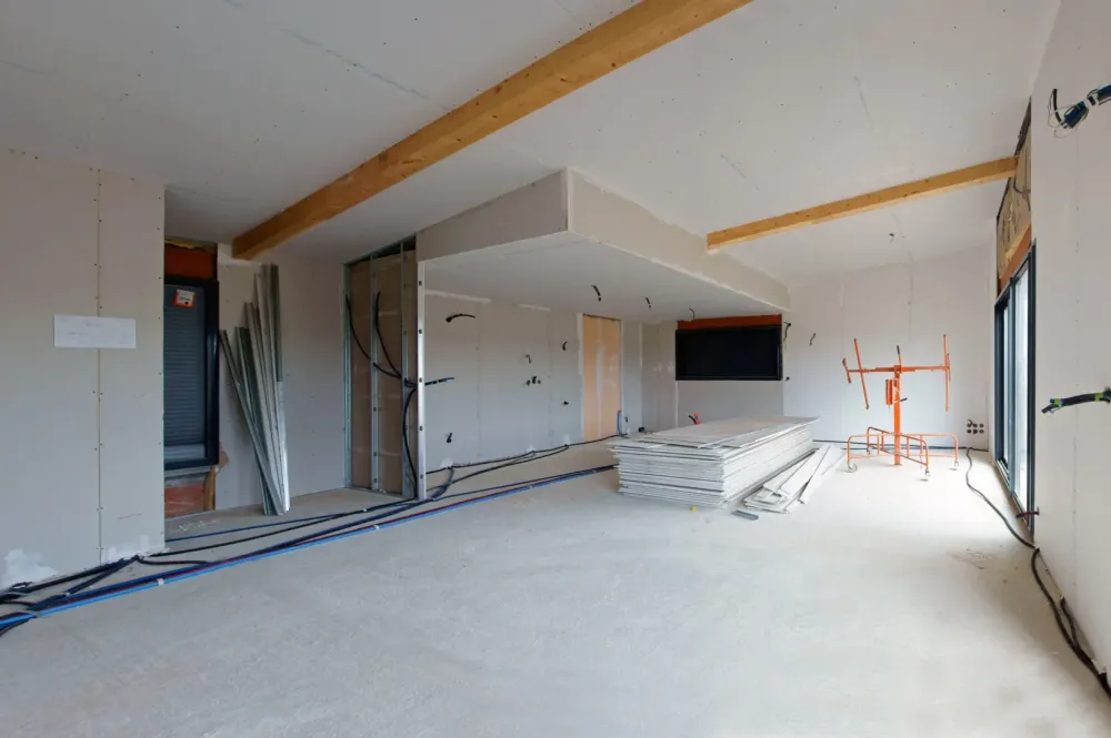 Pose de placo à Carentoir